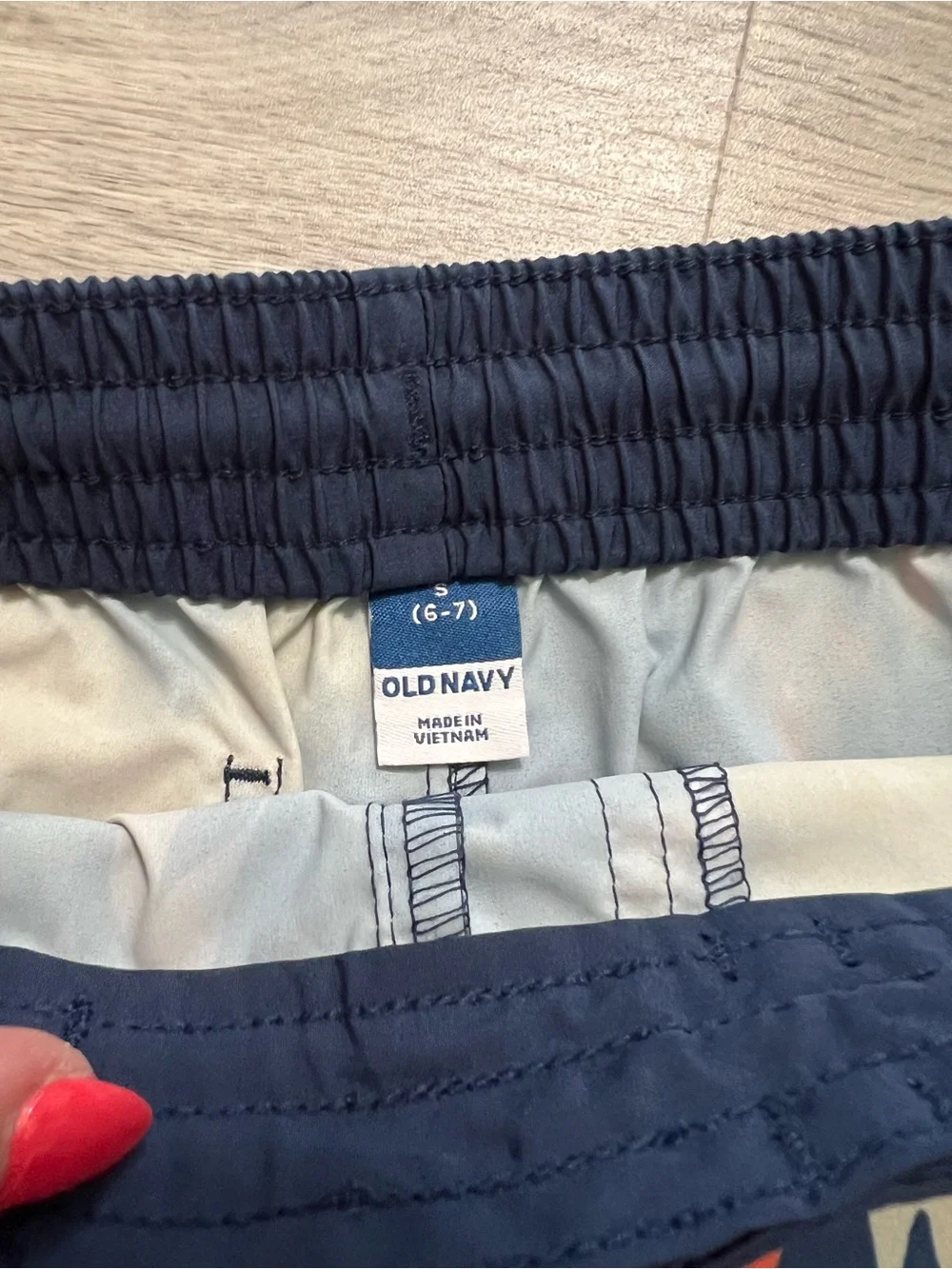 Boys Old Navy Swim Trunks 6/7 NWT